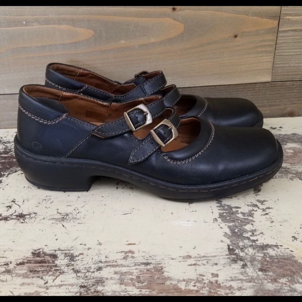 Josef Siebel leather size 40 double buckle